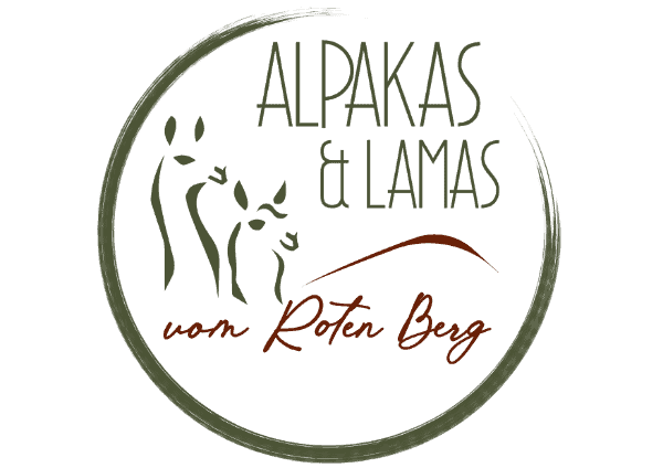 Alpakazucht mit Zuchttieren der Alpakas & Lamas vom Roten Berg logo